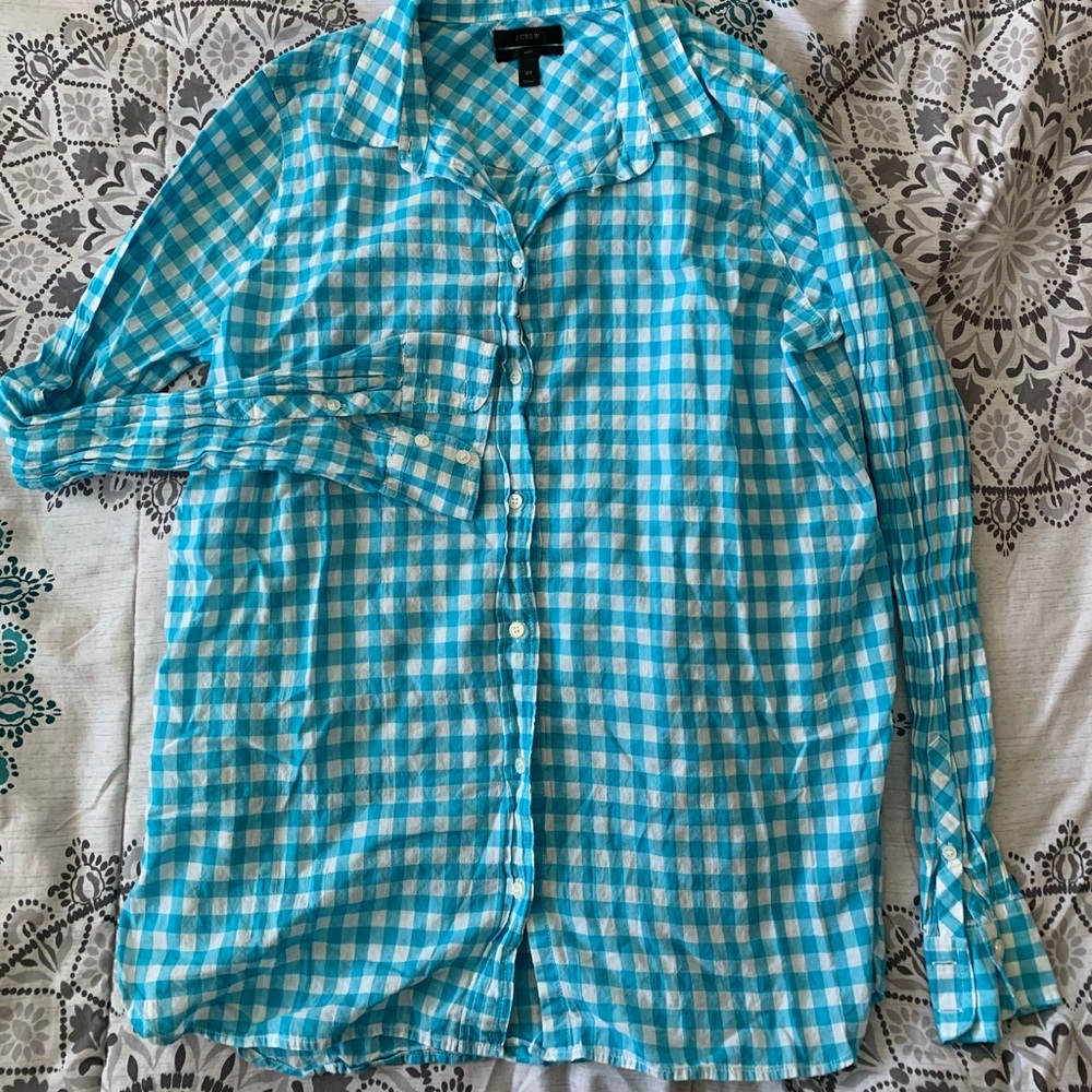 J.Crew - Boy 10T Gingham Button Down
